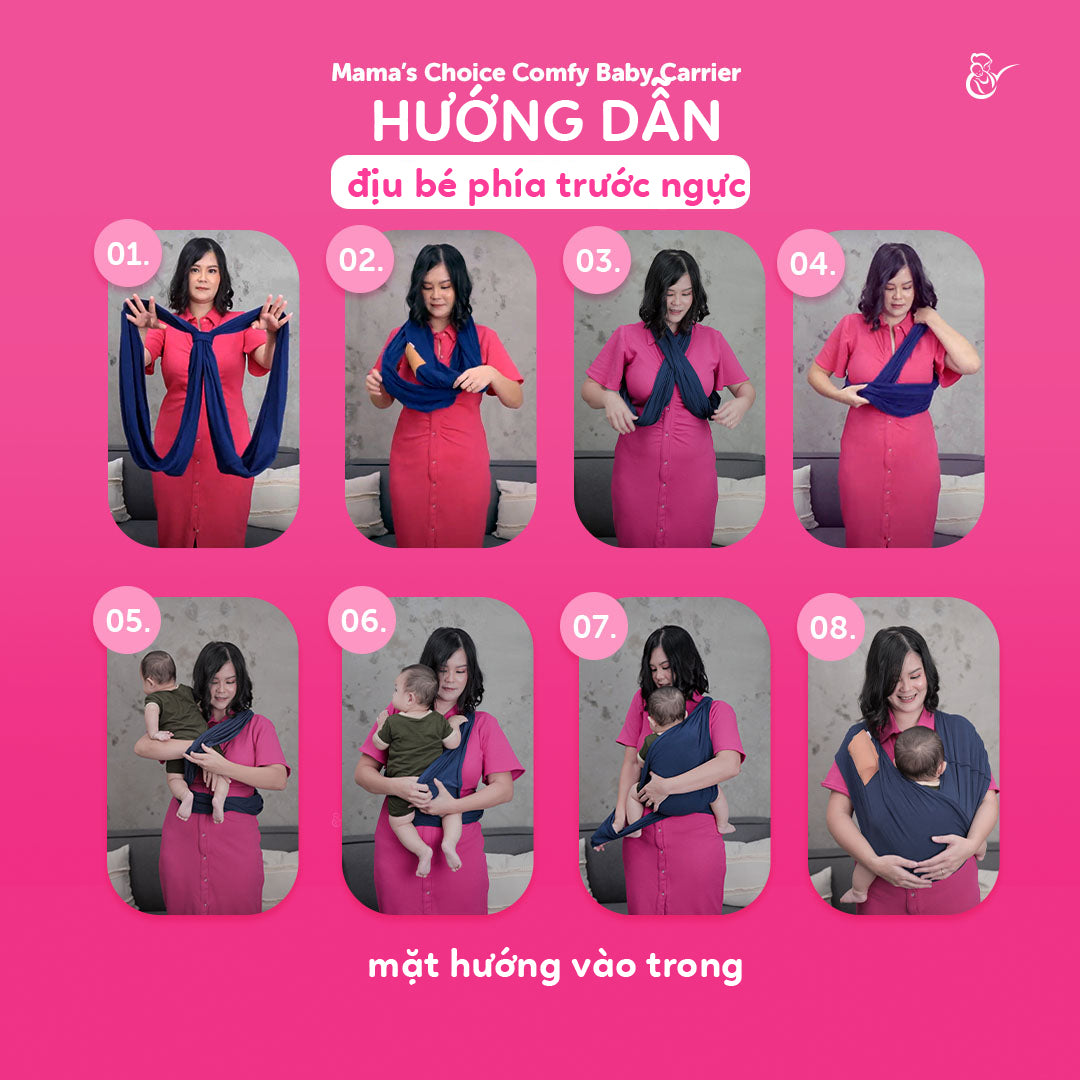 Mama's Choice Comfy Carrier, baby carrier for newborns