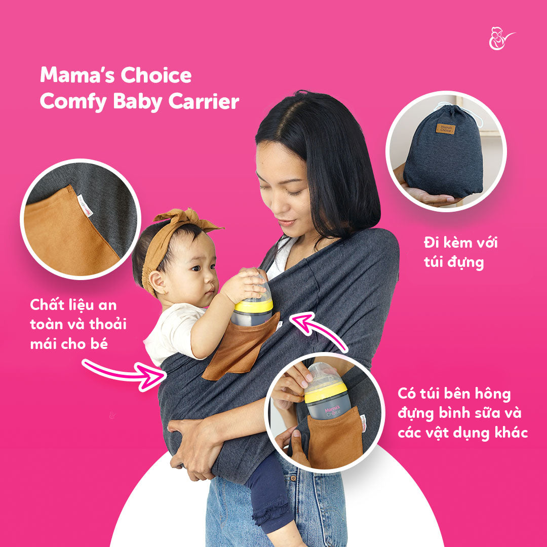Mama's Choice Comfy Carrier, baby carrier for newborns