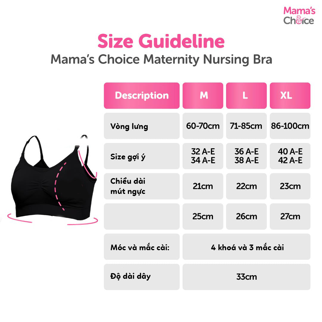 Mama's Choice Ultra Soft Maternity Bra is super soft and stretchy