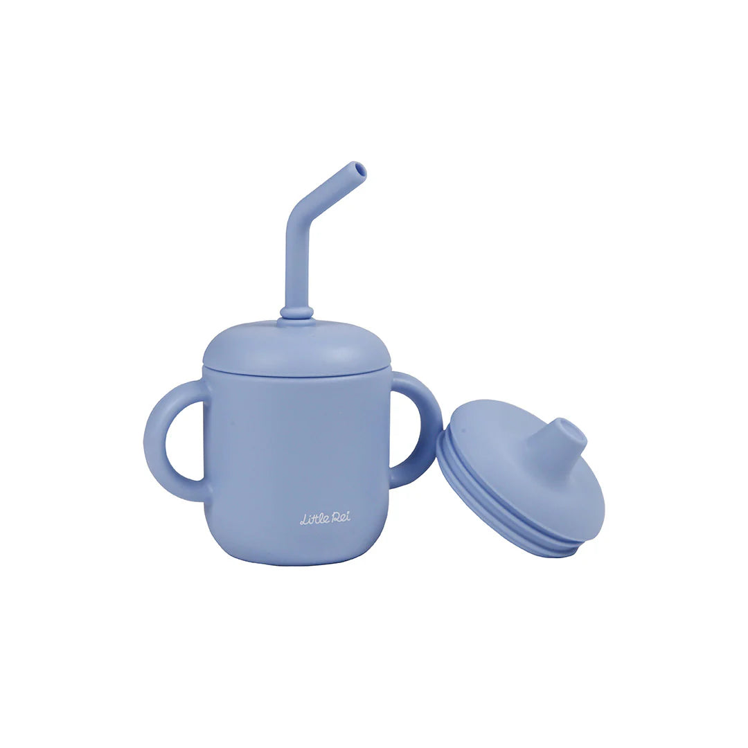 Cốc Đa Dụng Silicone Cao Cấp LITTLE REI Cho Bé, An Toàn, Tiện Lợi