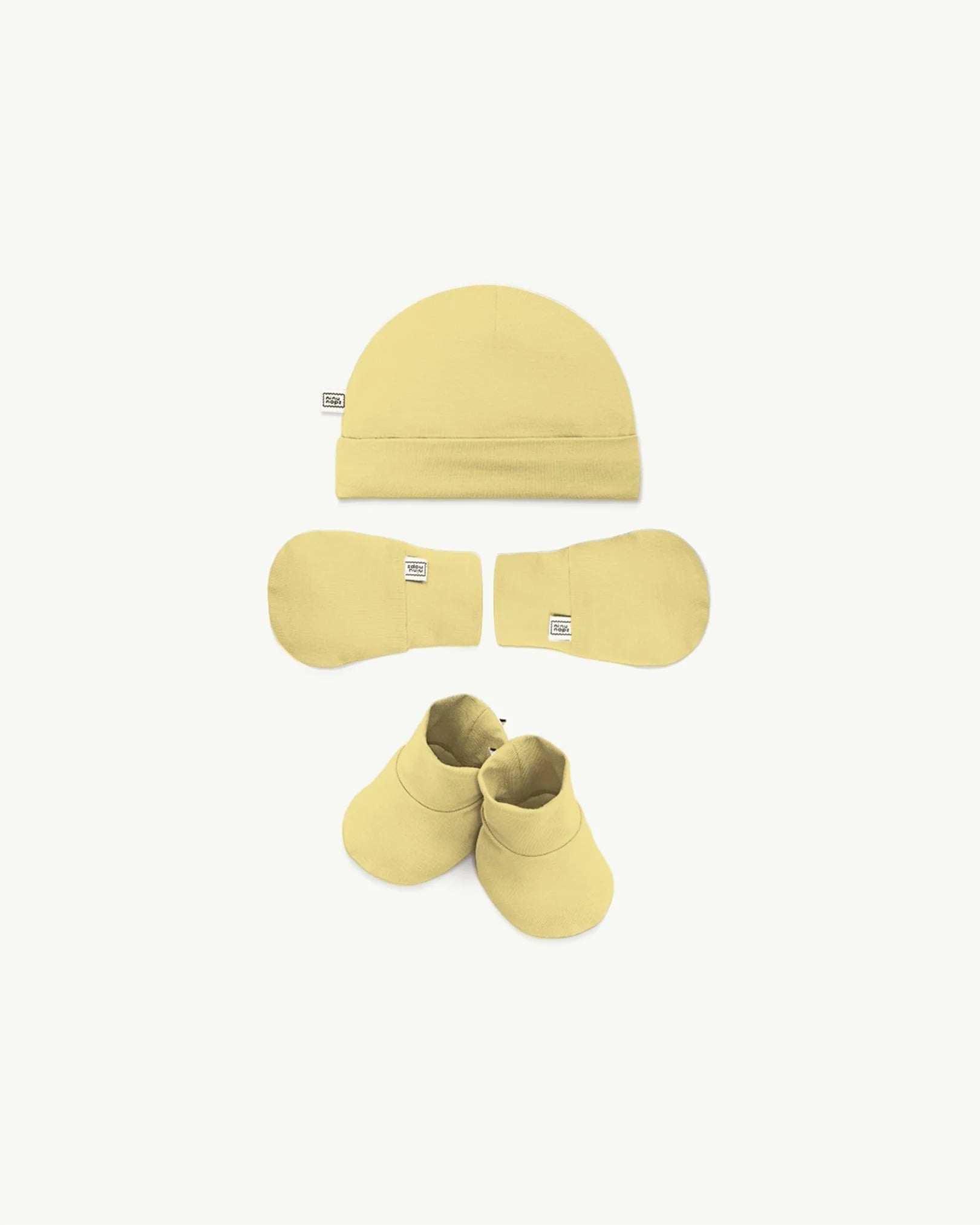 Bộ Mũ, Bao Tay & Bao Chân Cho Bé - Hat Mittens & Socks Set (NB) | NINUNAPZ
