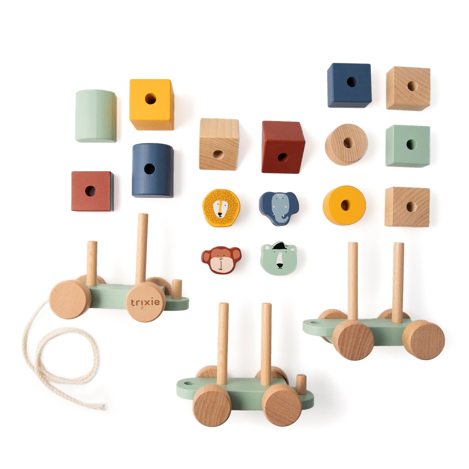 Đồ chơi xe lửa bằng gỗ Trixie