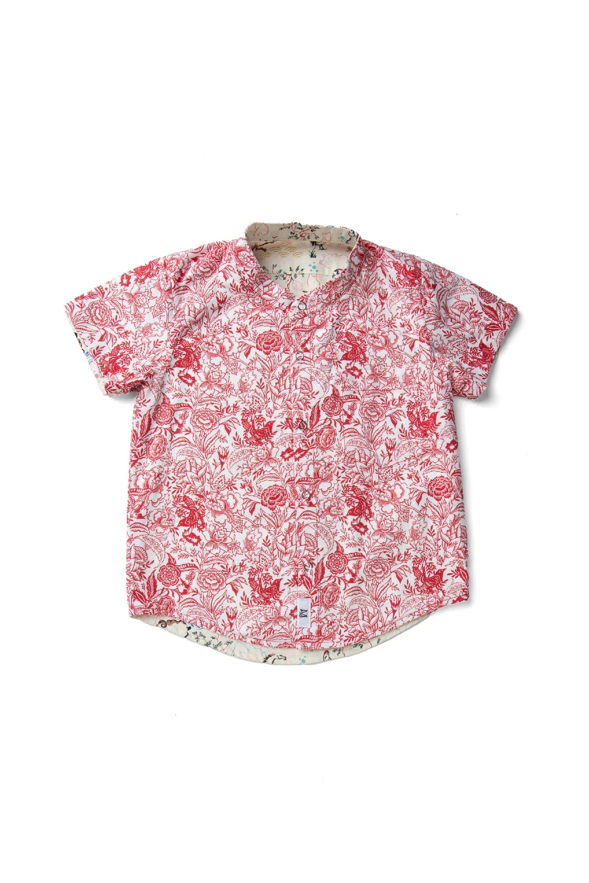 Short Sleeve T-Shirt, 12 Zodiac Pattern Printed on Both Sides Maison Q