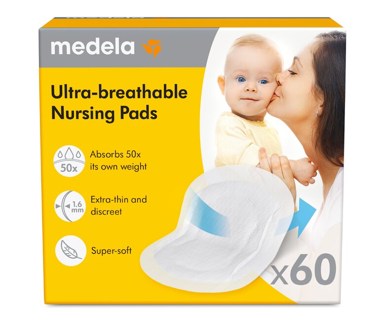 Miếng Lót Thấm Sữa Siêu Thoáng Khí Medela Ultra-Breathable Nursing Pads