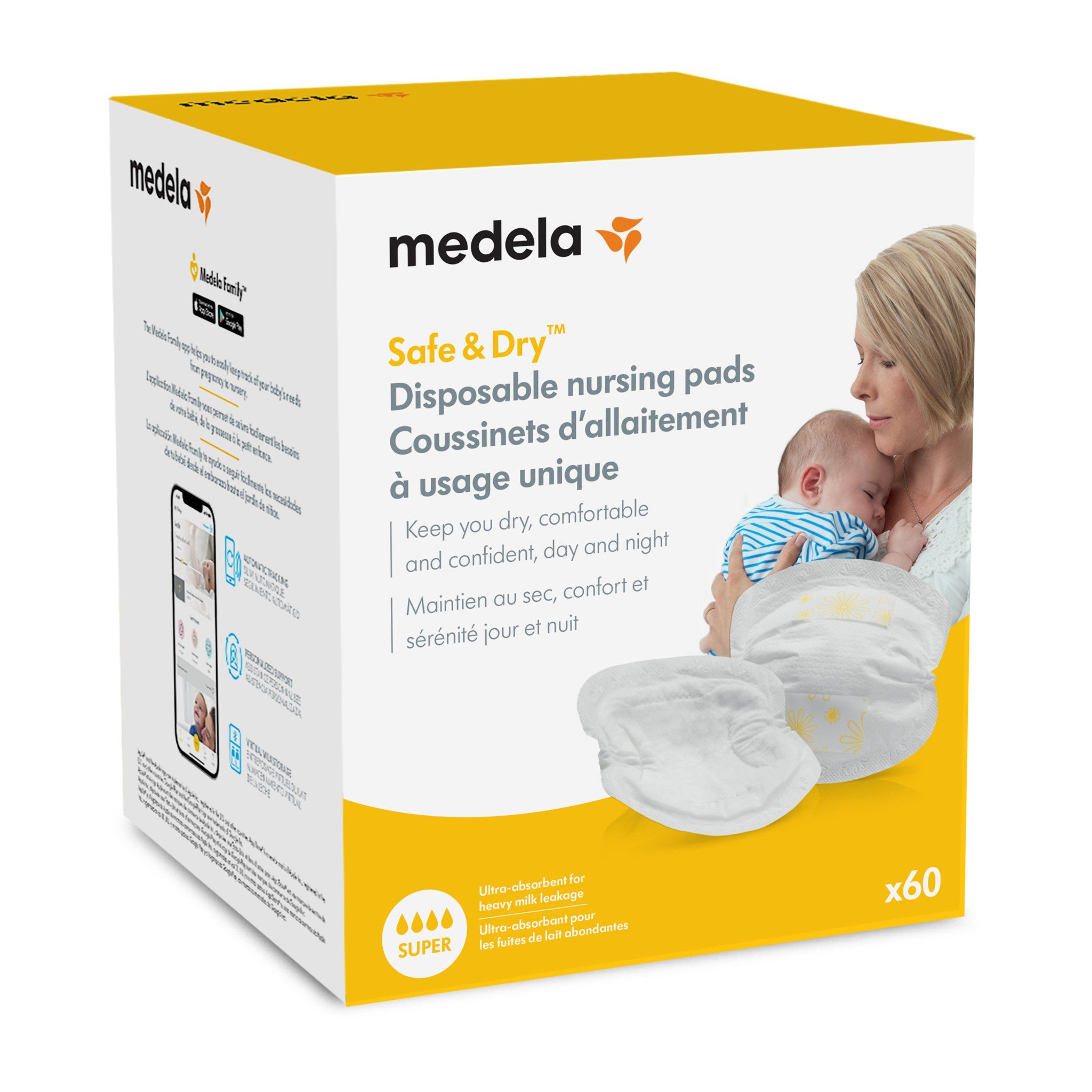 Miếng Lót Thấm Sữa Dùng Một Lần Medela