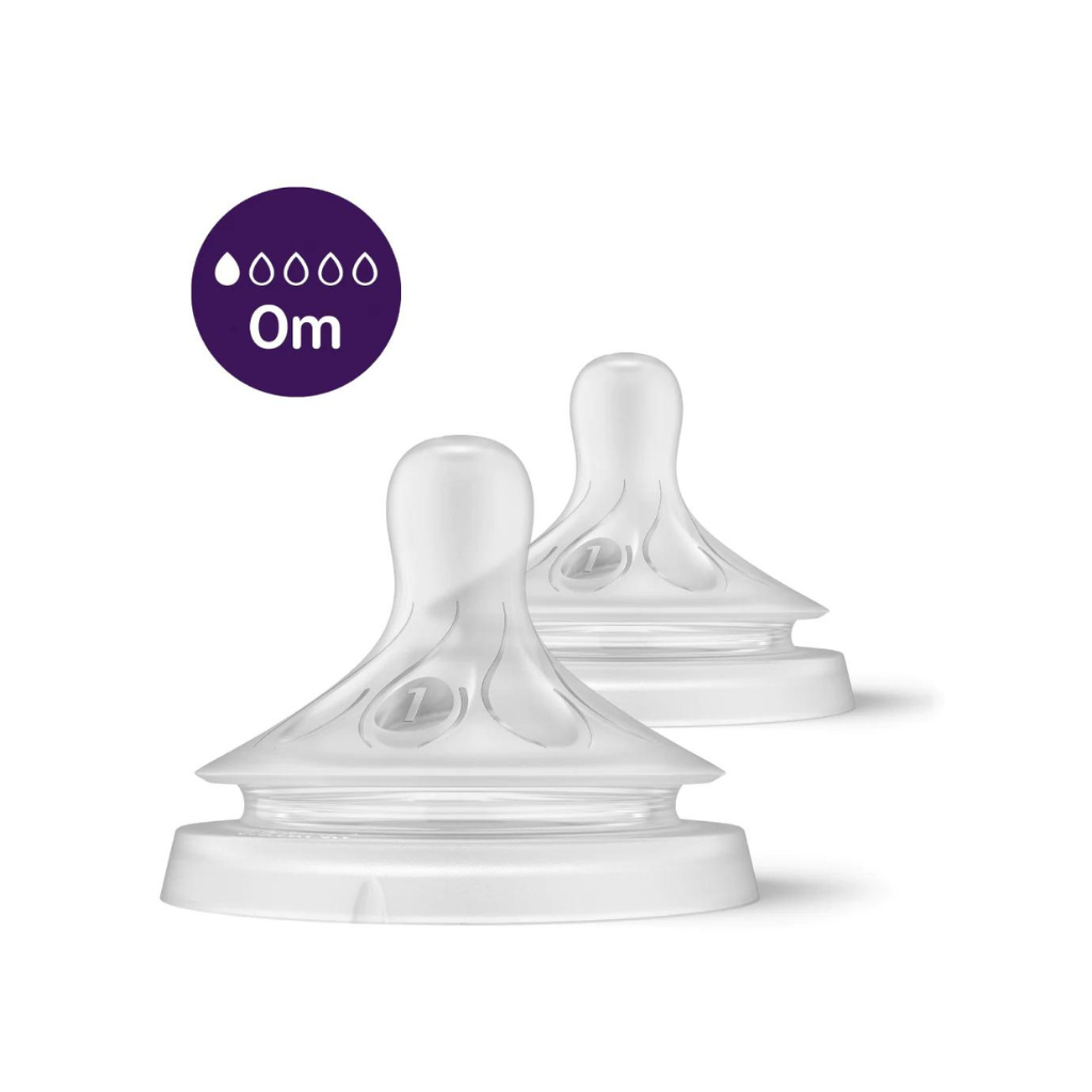 Núm ty mô phỏng tự nhiên mới hiệu Philips Avent cho (vỉ đôi)