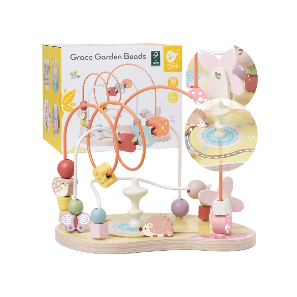 Classic World Garden themed bead toy
