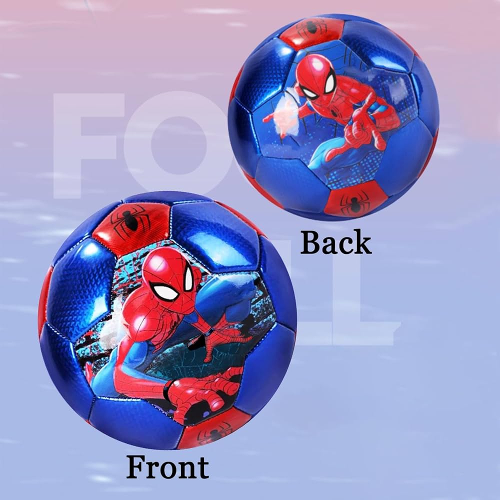 Bóng Đá Khâu Bằng Máy Size 2 Hiệu Spiderman Mesuca VAB21274-S