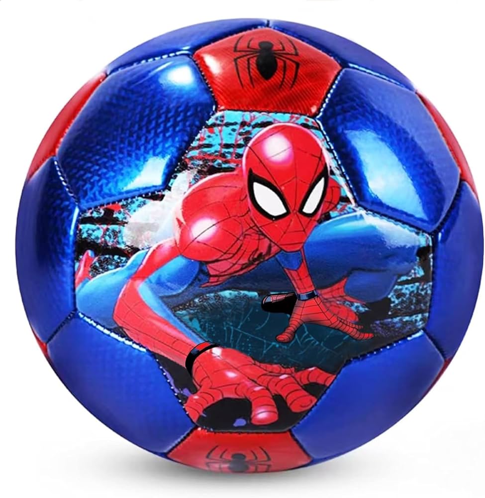 Bóng Đá Khâu Bằng Máy Size 2 Hiệu Spiderman Mesuca VAB21274-S