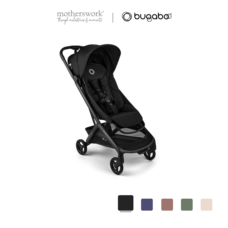 Bugaboo Butterfly 2 stroller for babies from birth to 4 years old - folds with one hand in 1 second