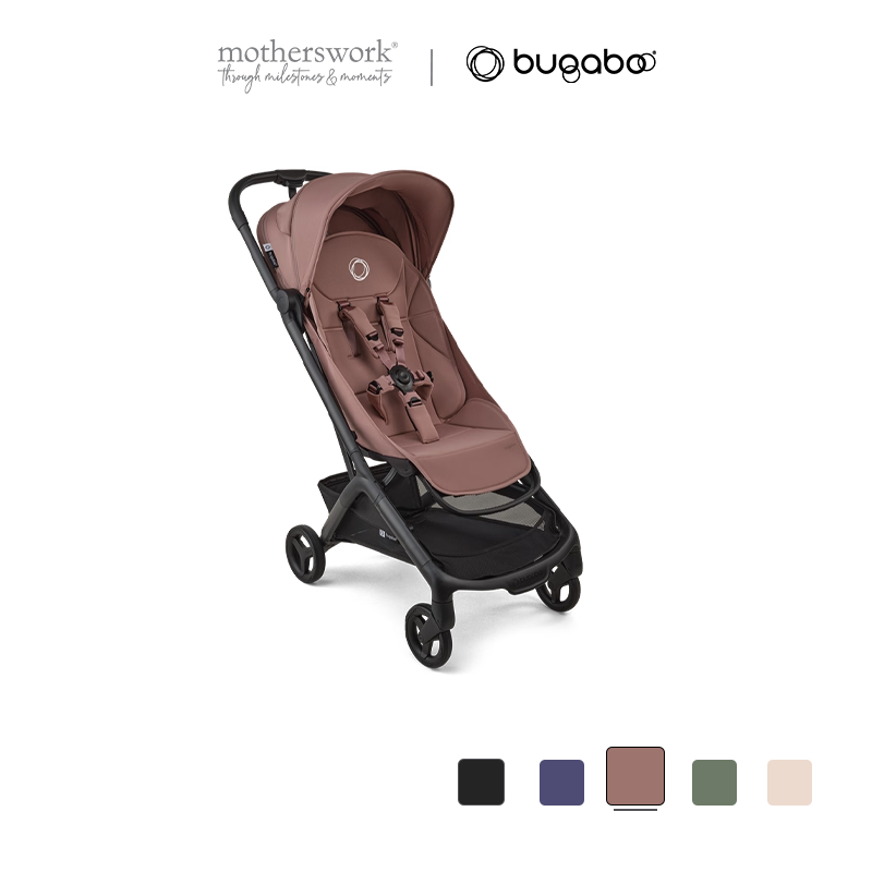 Bugaboo Butterfly 2 stroller for babies from birth to 4 years old - folds with one hand in 1 second