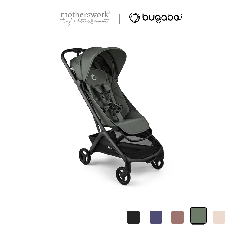 Bugaboo Butterfly 2 stroller for babies from birth to 4 years old - folds with one hand in 1 second
