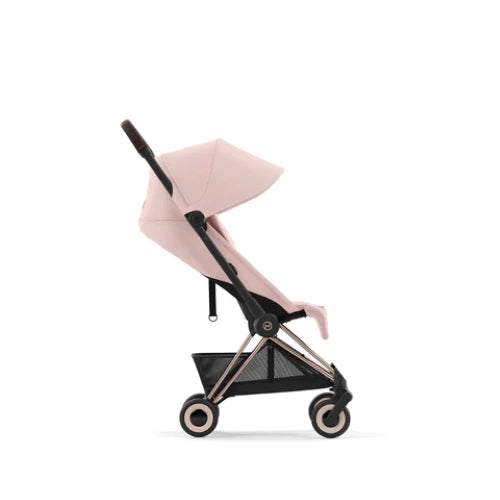 Cybex Platinum Coya Compact Stroller for newborns, one-hand fold, Coya Beige/Heritage Black