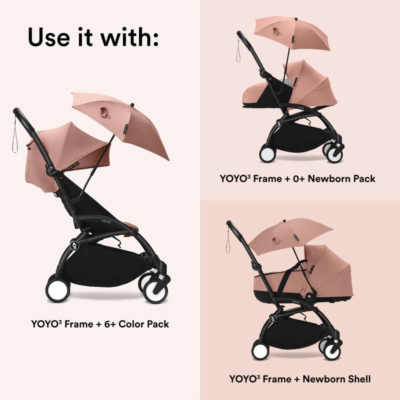 Dù/Ô Stokke Yoyo parasol che nắng mưa gắn xe đẩy (nhiều màu)