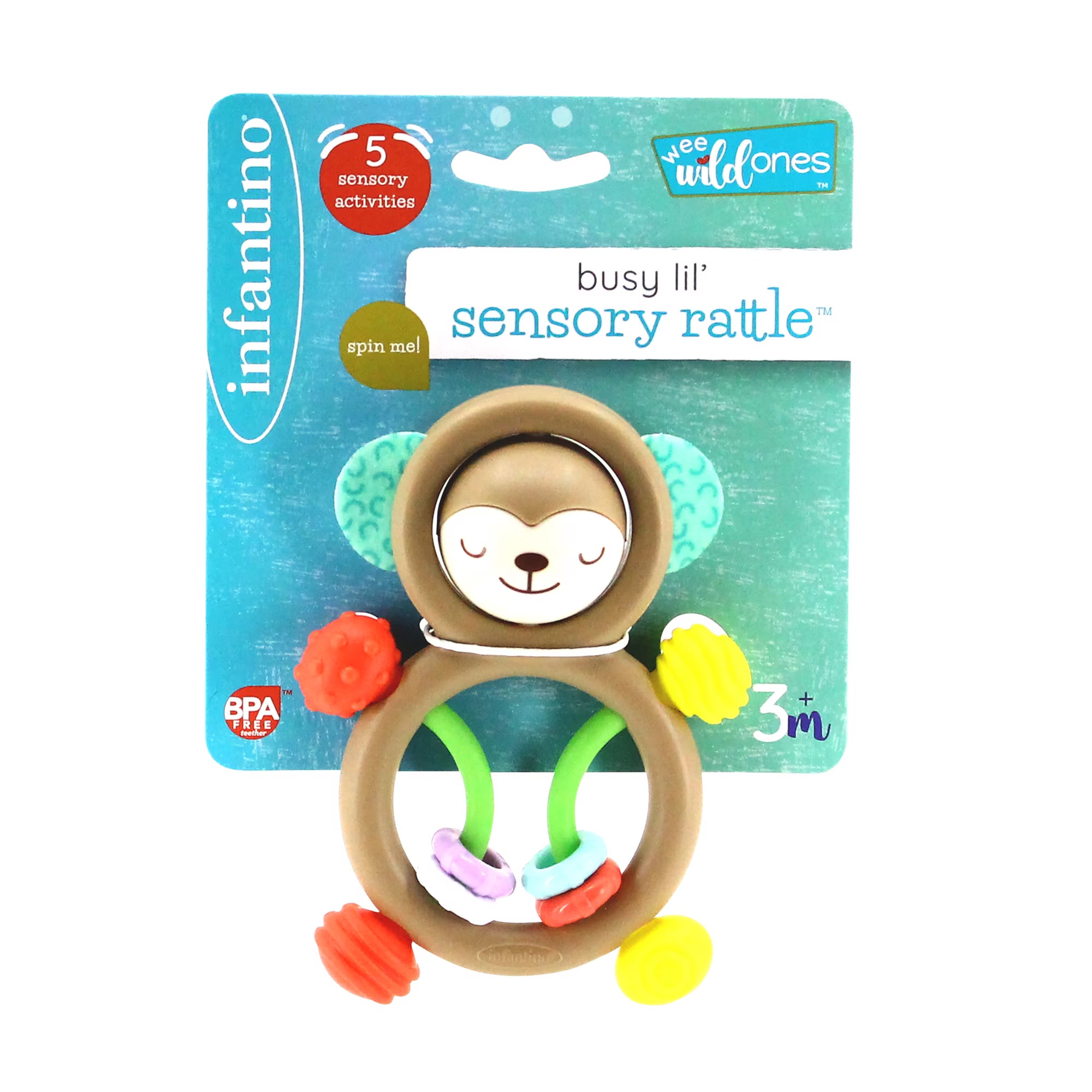 Đồ Chơi Xúc Xắc Phát Triển Giác Quan Chú Khỉ | Infantino