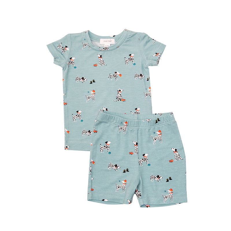 Bộ đồ ngủ tay ngắn vải cotton mềm mại Angel Dear loungewear cho bé từ 1-3 tuổi