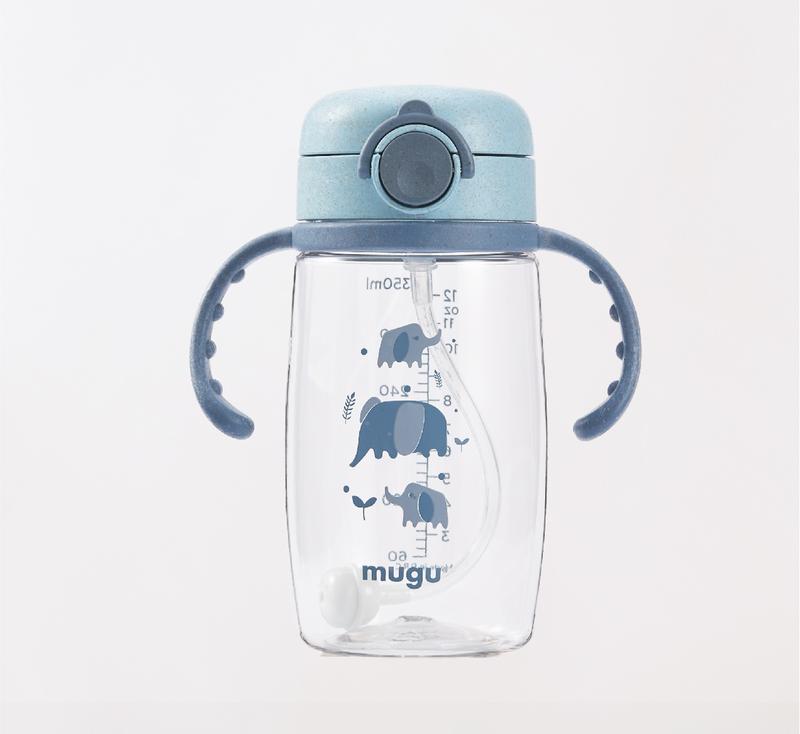 MUG BÌNH TẬP UỐNG NƯỚC LÚA MÌ WHEAT STRAW CHO BÉ (350ML)