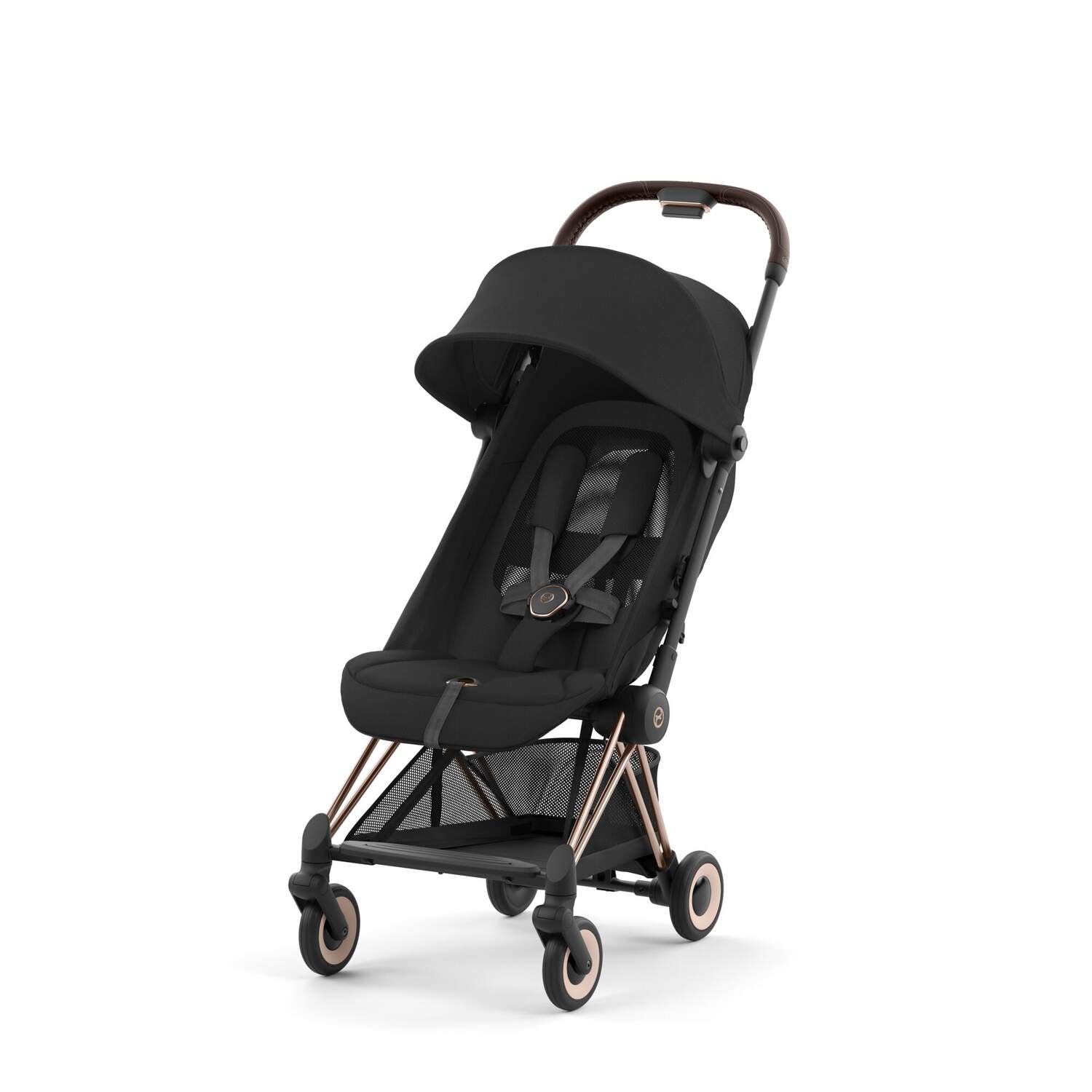 Xe đẩy gấp gọn Cybex Platinum Coya cho bé từ sơ sinh, gấp gọn 1 tay màu Coya Beige/ Heritage Bleck