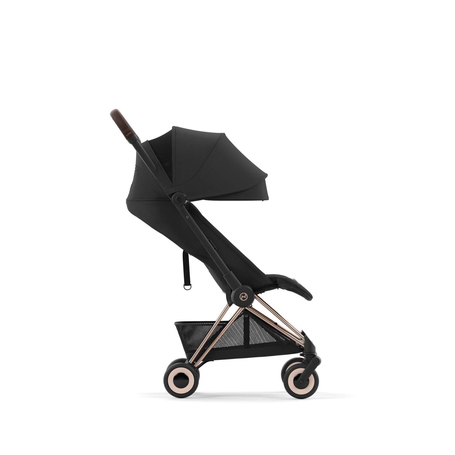 Xe đẩy gấp gọn Cybex Platinum Coya cho bé từ sơ sinh, gấp gọn 1 tay màu Coya Beige/ Heritage Bleck