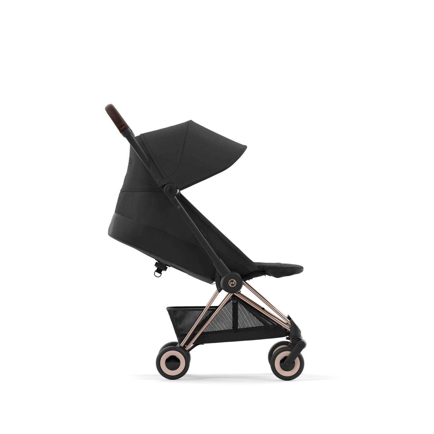 Xe đẩy gấp gọn Cybex Platinum Coya cho bé từ sơ sinh, gấp gọn 1 tay màu Coya Beige/ Heritage Bleck