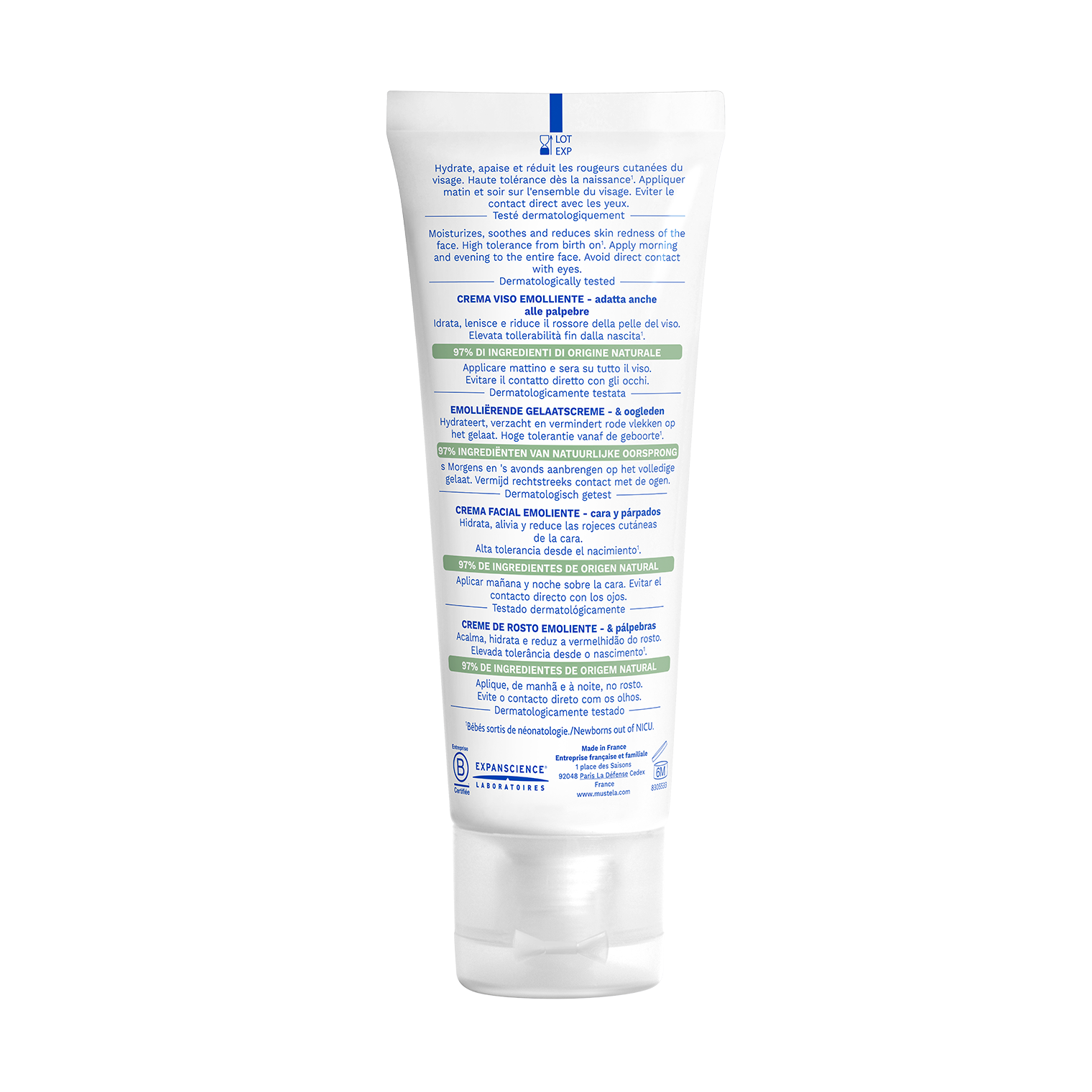 Stelatopia Emollient Face Cream & Eyelid 40ml