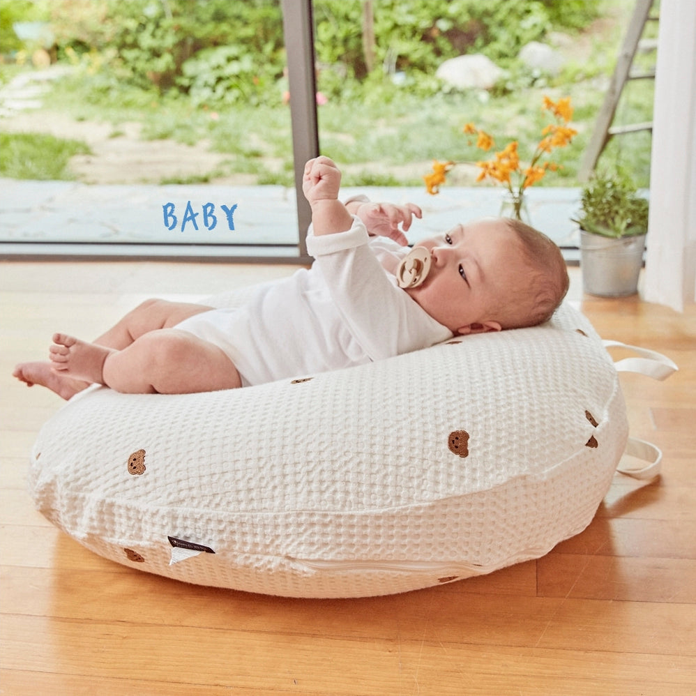 Rototo Bebe Vỏ Gối chống trào lụa gấu