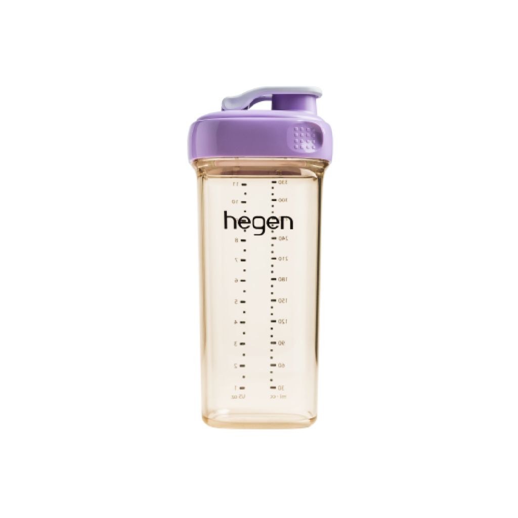 Hegen Ppsu Drinking Bottle 330ml Colored Lid