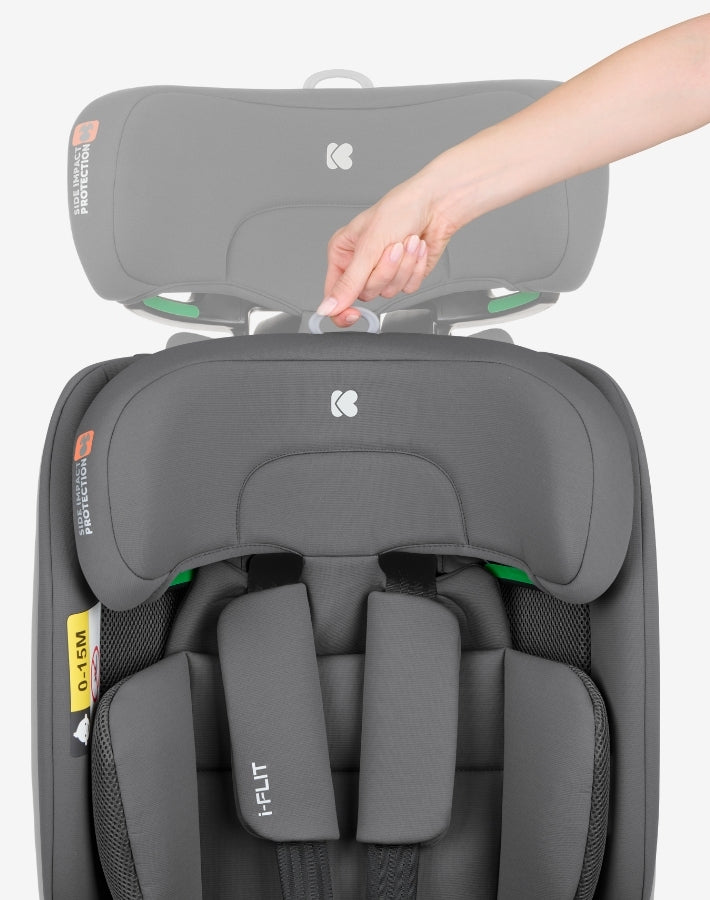 Ghế Ô Tô Cho Bé KikkaBoo I-Flit I-Size (76 - 150 cm)