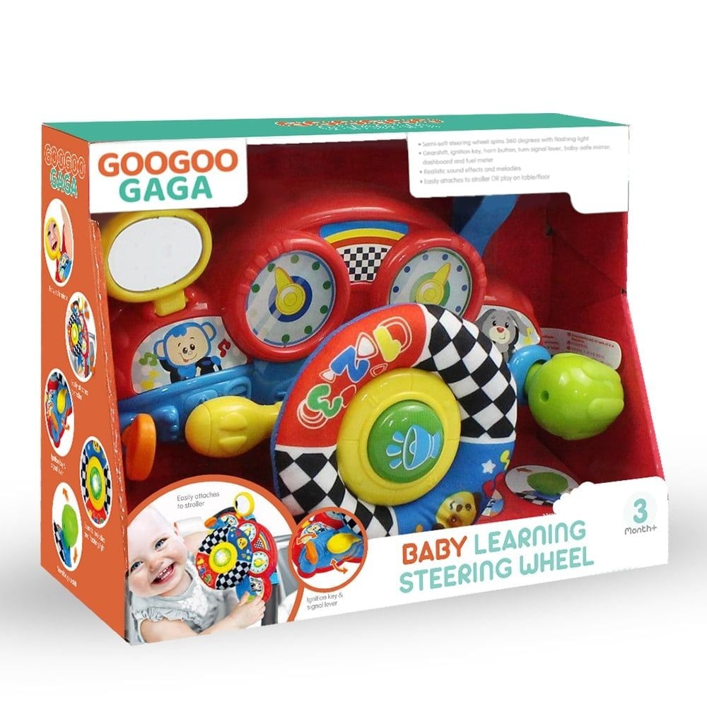 Đồ chơi vô lăng & âm thanh vui vẻ Googoogaga