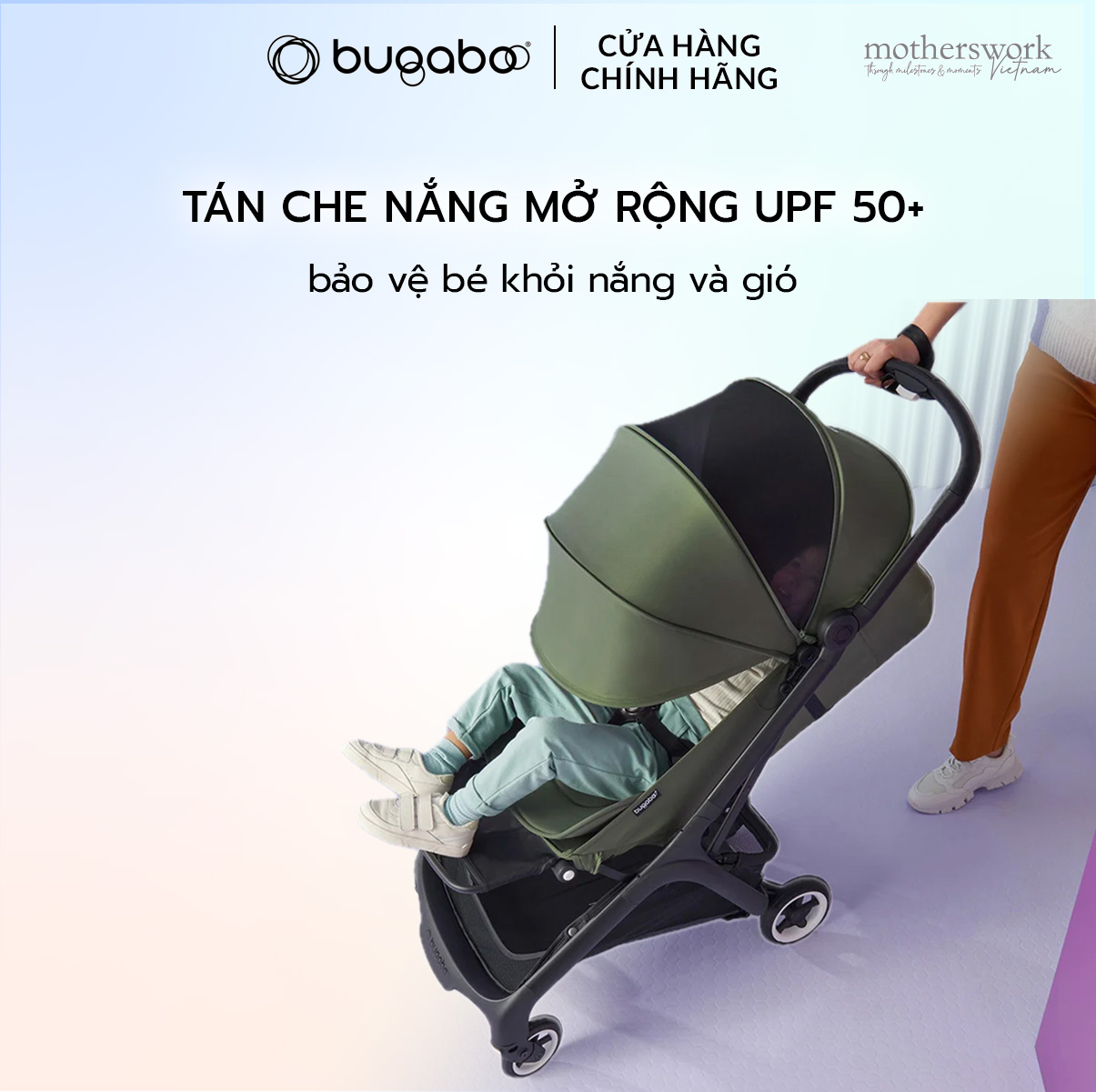 Xe đẩy gấp gọn cho bé Bugaboo Butterfly cho bé từ 6 tháng
