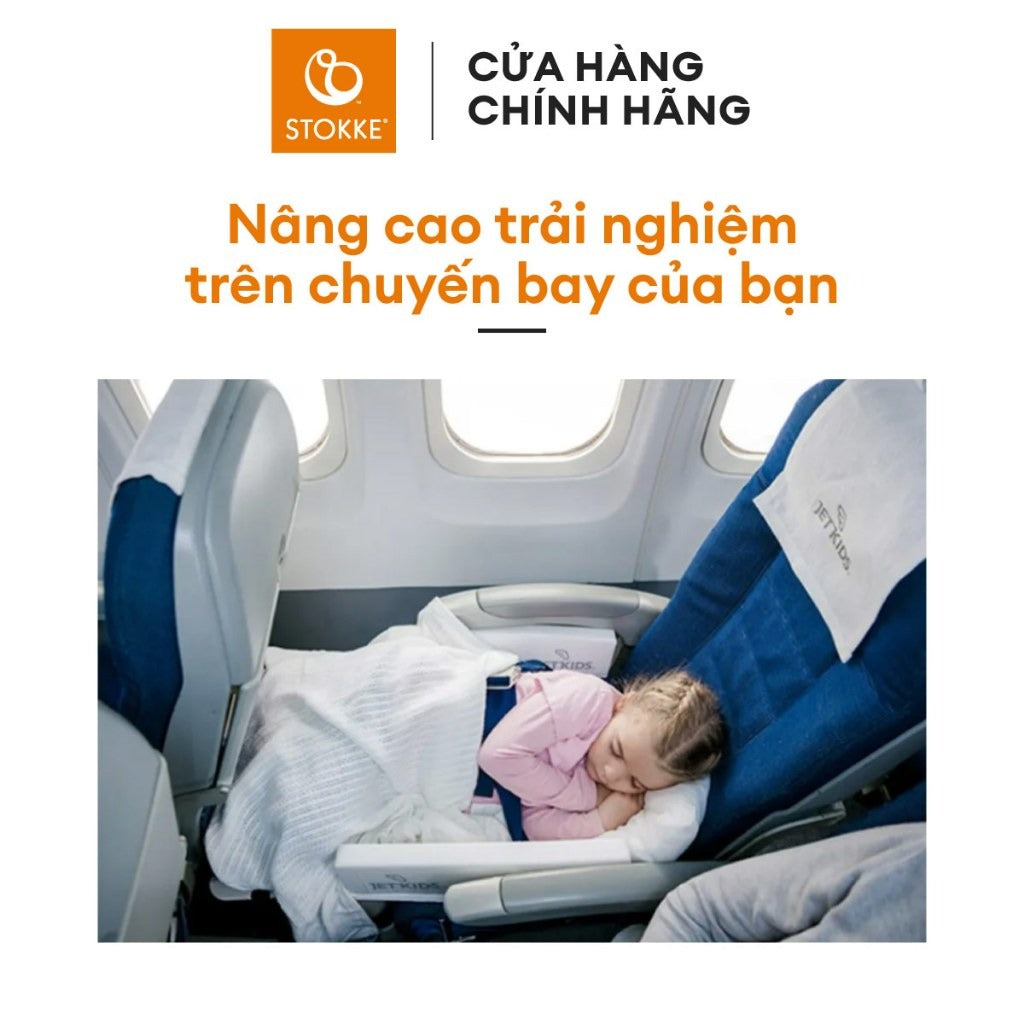 Vali hành lý xách tay kết hợp giường ngủ cho bé Stokke Jetkids Bedbox siêu tiện lợi