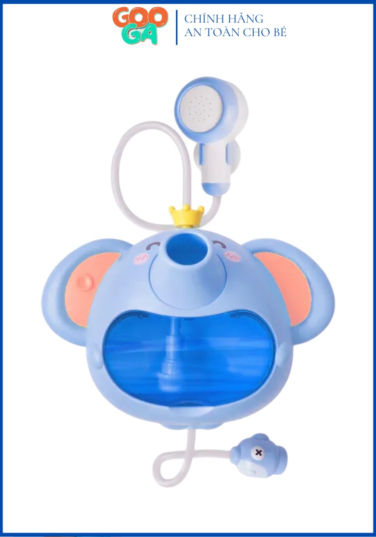 Vòi sen 3 trong 1 bằng nhựa hình chú voi Googoogaga