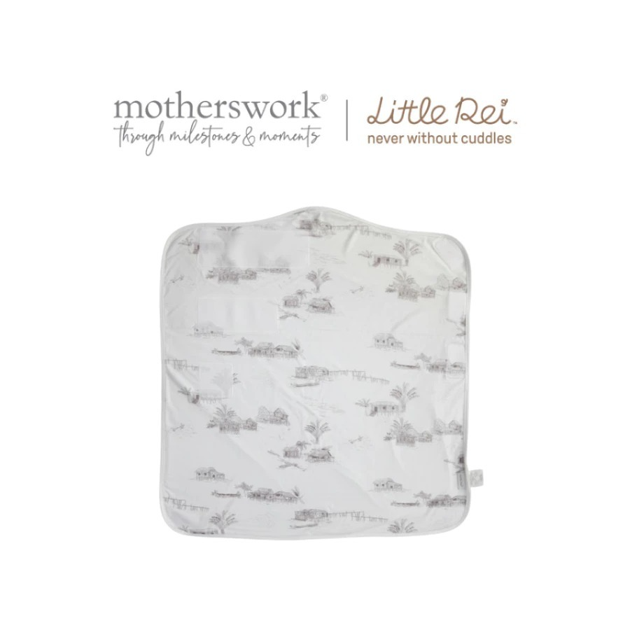 Khăn Quấn Cho Bé Ngủ Ngon, Thoáng Khí Little Rei Swaddle Wrap Velcro