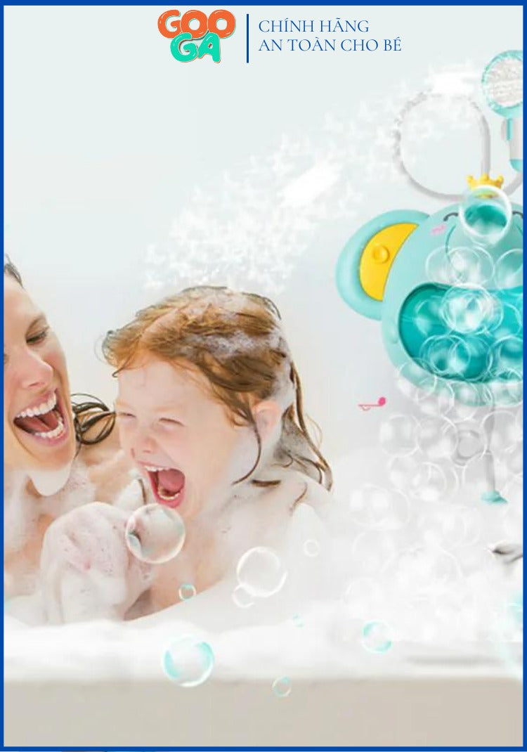 Vòi sen 3 trong 1 bằng nhựa hình chú voi Googoogaga