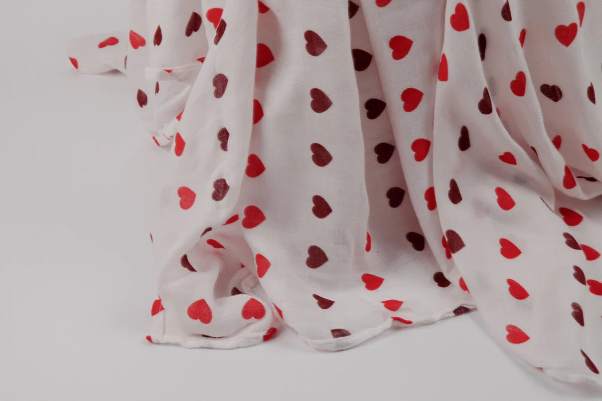 Combo 2 khăn quấn sợi tre Little Rei 120x120 cm, mềm mại và an toàn