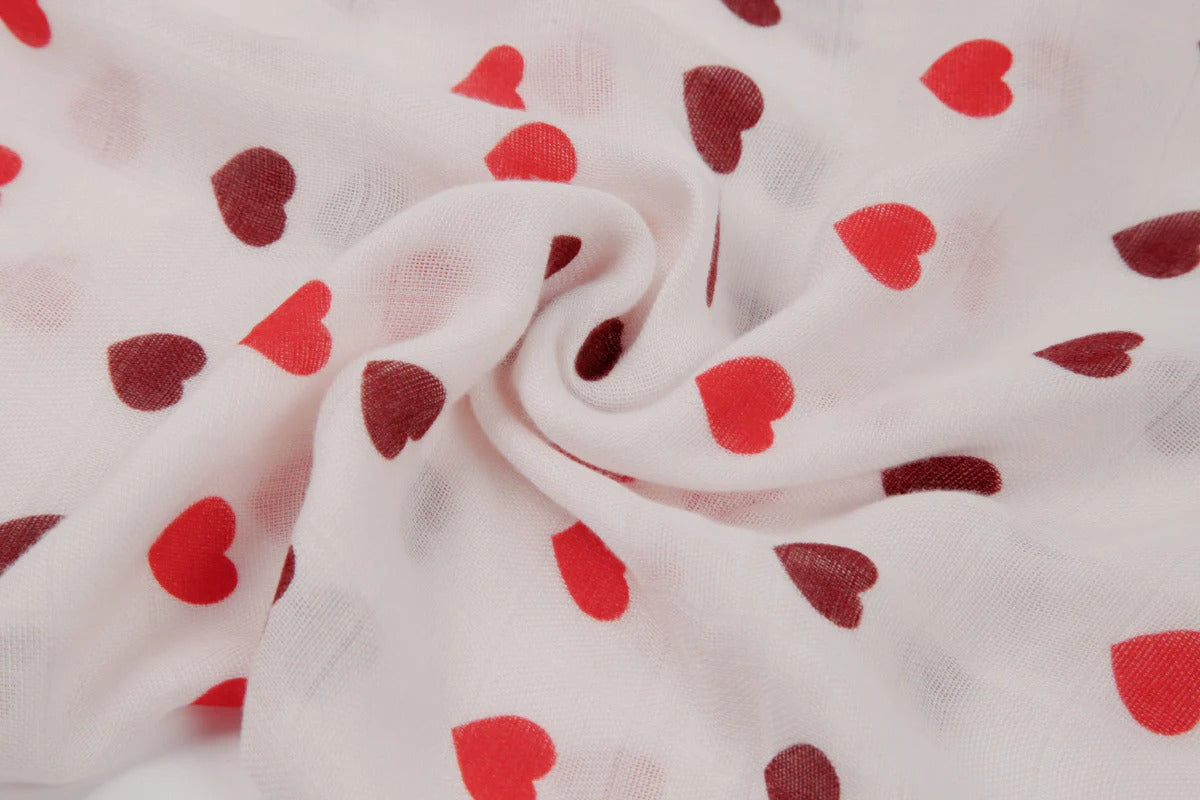 Combo 2 khăn quấn sợi tre Little Rei 120x120 cm, mềm mại và an toàn