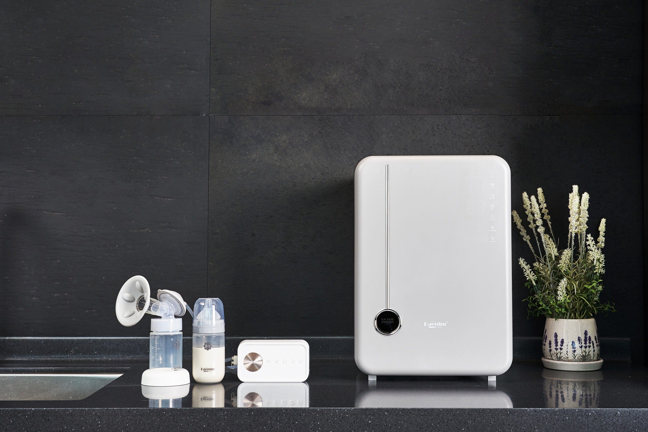 Haenim 4G UV LED Baby Bottle Sterilizer and Dryer