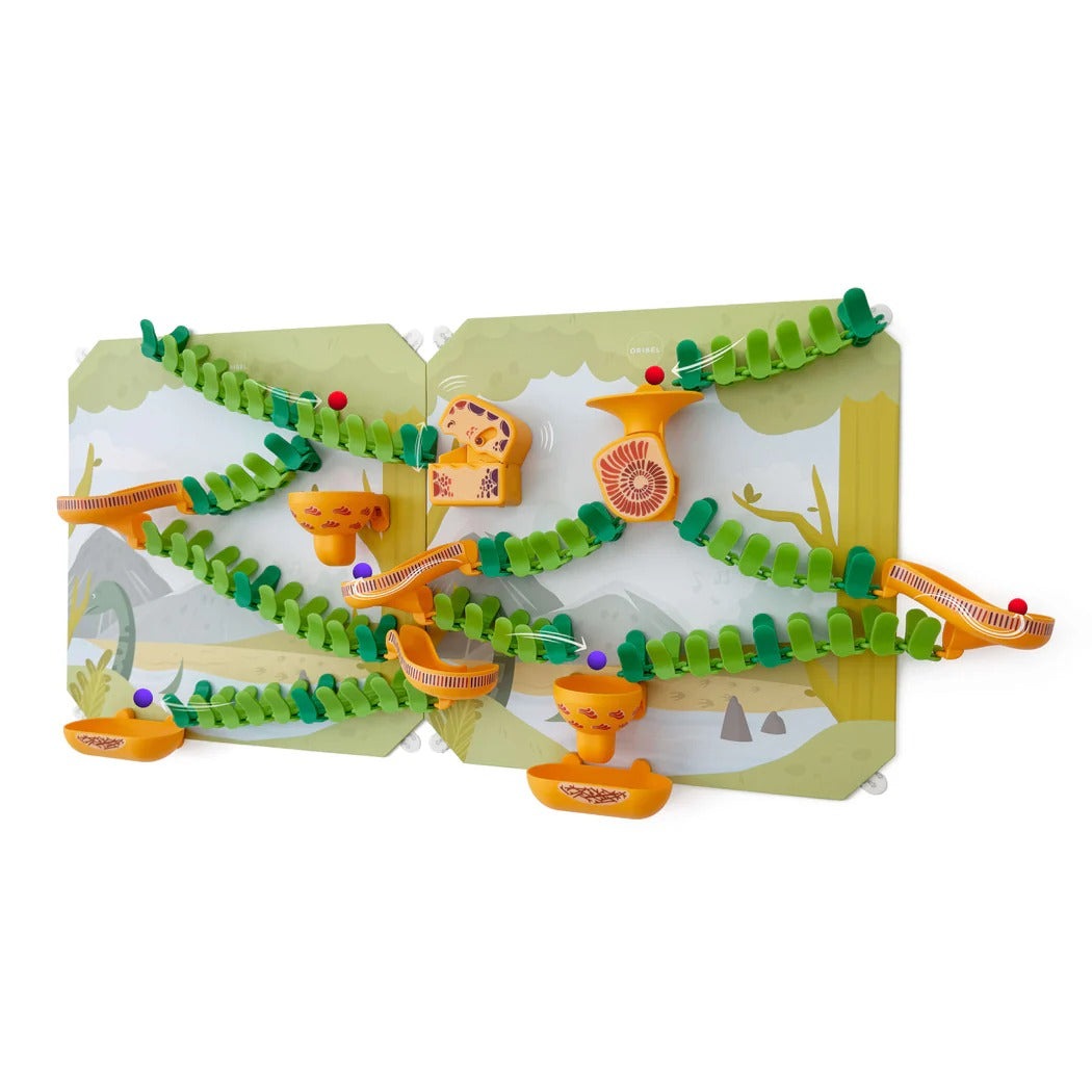 Đường Bi Nam Châm ORIBEL DINO QUEST 100 Chi Tiết Phát Triển STEM & Sáng Tạo Cho Bé