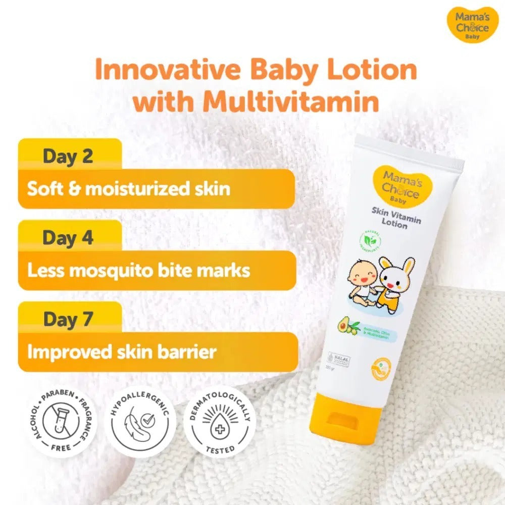 Lotion Vitamin Đa Dưỡng Da Cho Bé 100g - Mama's Choice