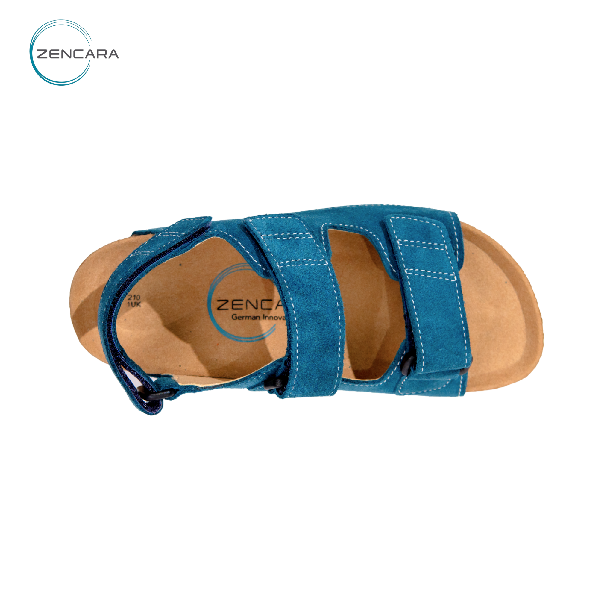 Sandal Sức Khỏe Đế Cork Trẻ Em Màu Mallard Zencara