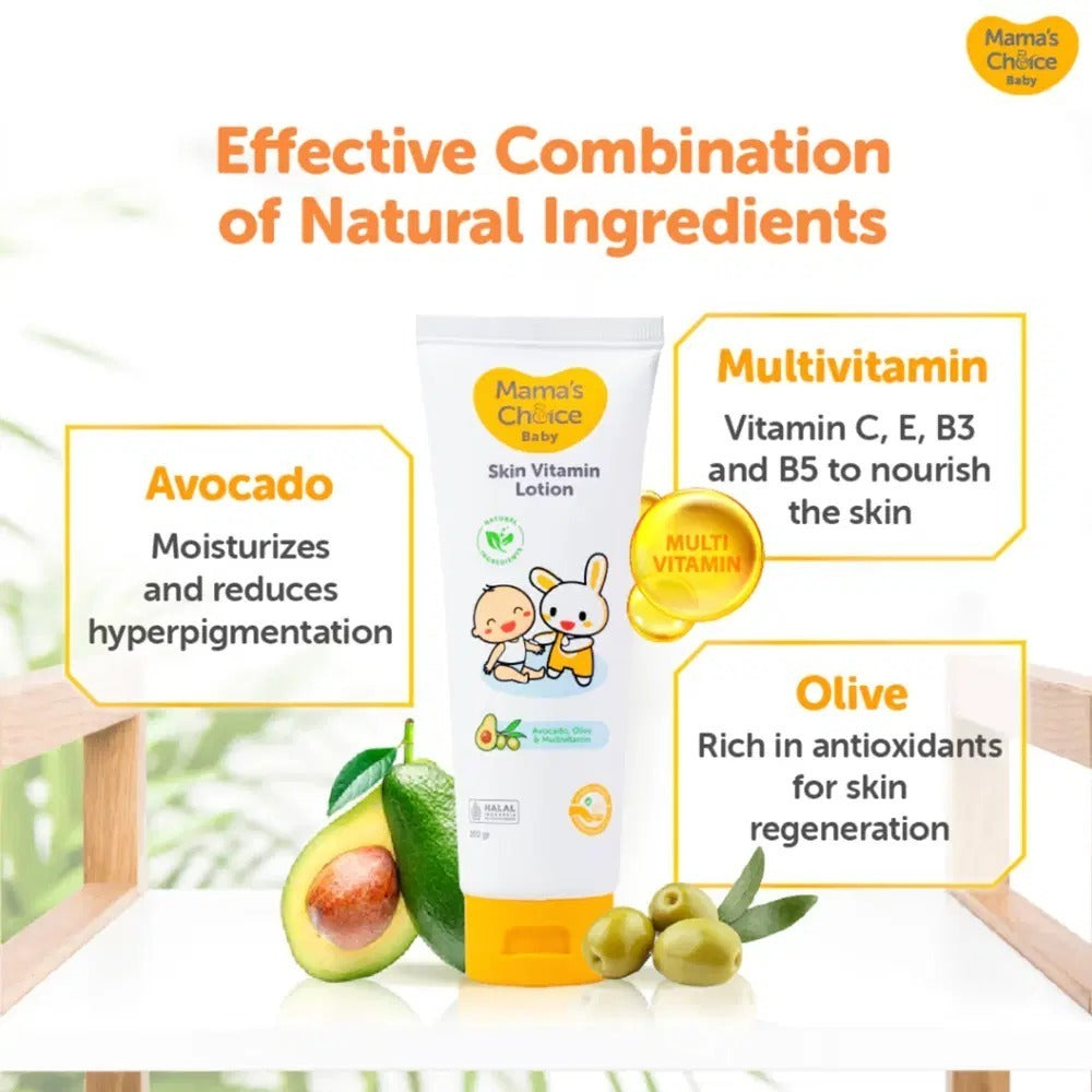 Lotion Vitamin Đa Dưỡng Da Cho Bé 100g - Mama's Choice