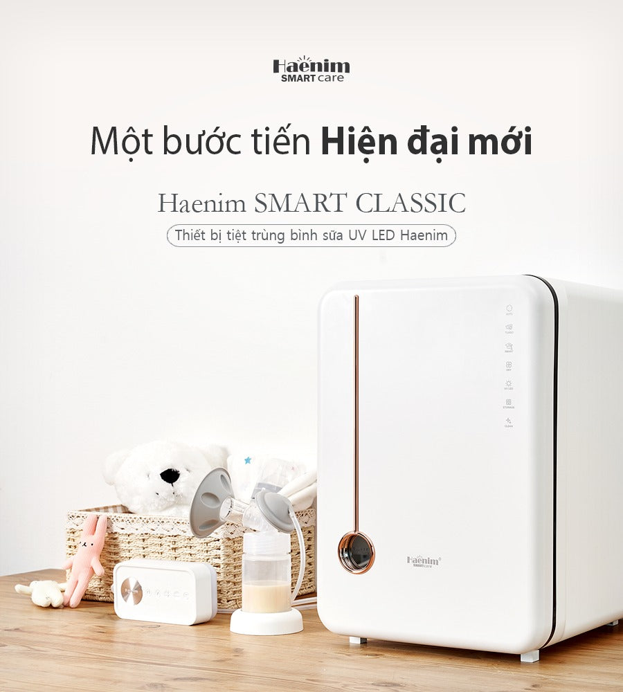 Haenim 4G UV LED Baby Bottle Sterilizer and Dryer
