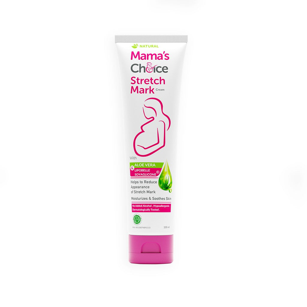 Mama's Choice Stretch Mark Cream - Safe for Pregnant & Postpartum Mothers 100ml