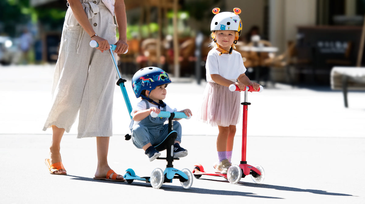Xe trượt scooter Micro Mini2grow 4in1 Deluxe Magic