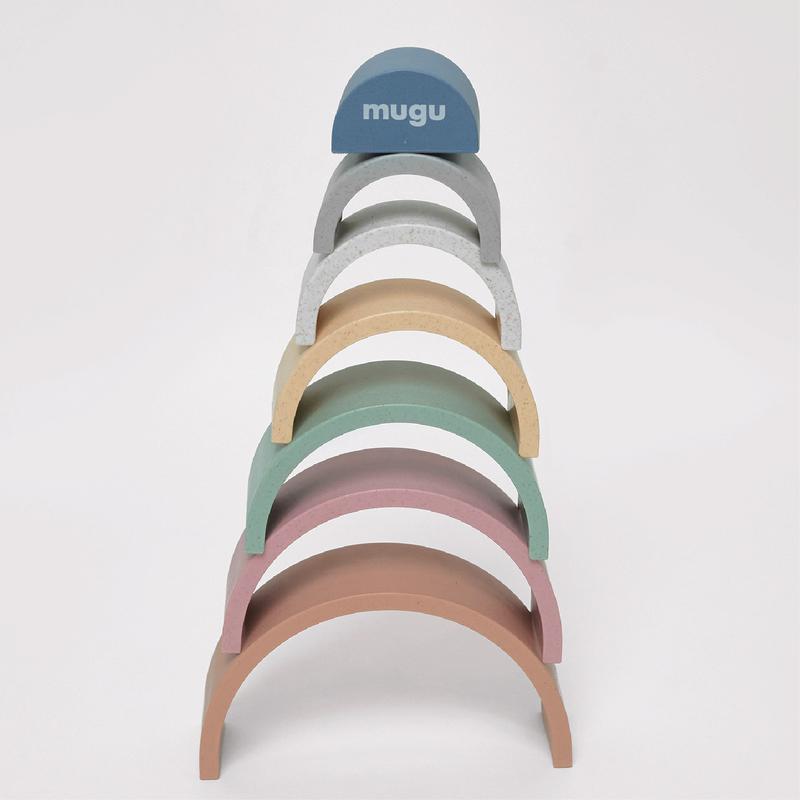 MUG ĐỒ CHƠI THÁP CẦU VỒNG XẾP CHỒNG