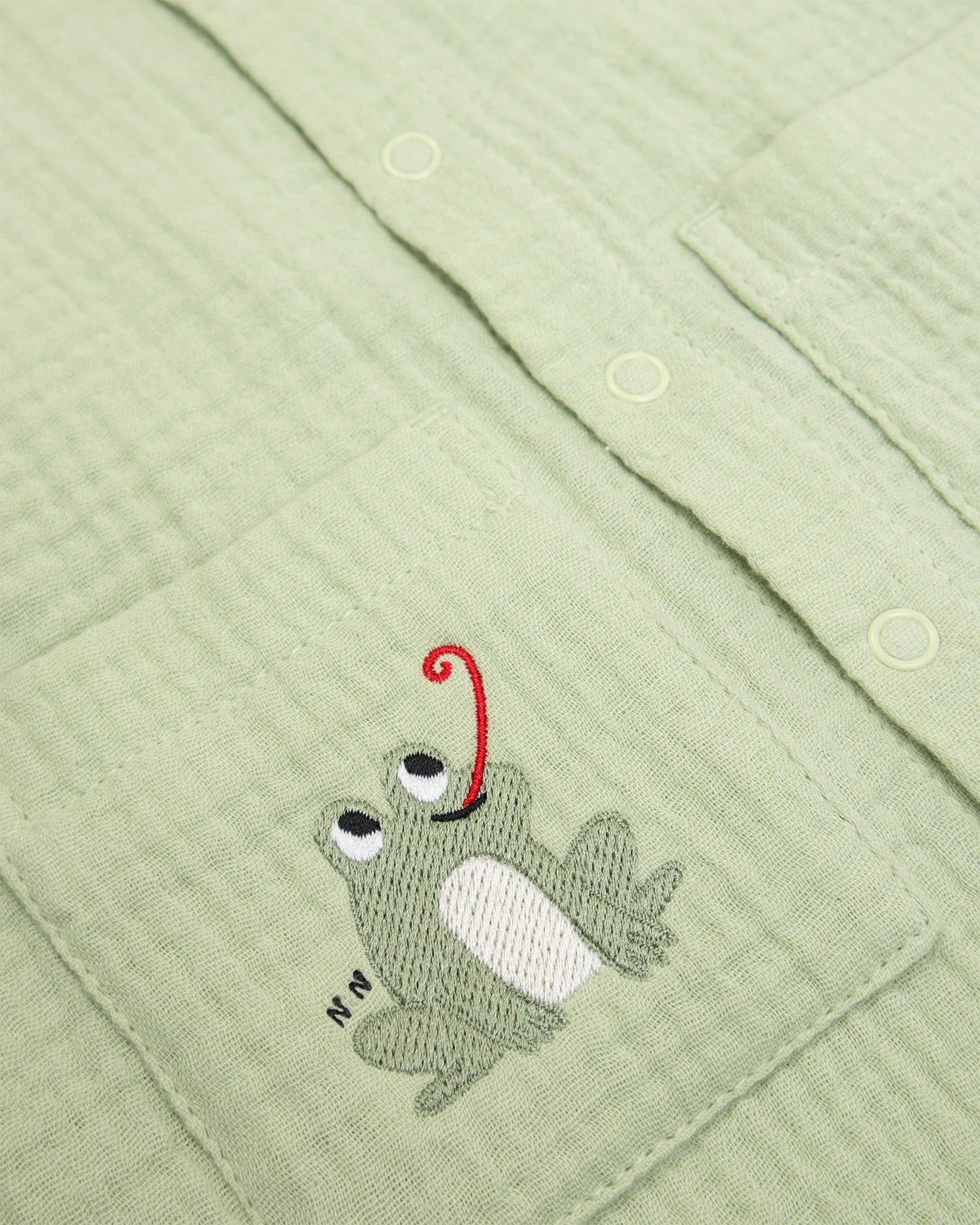 Quần Áo Cho Bé Froggy Bugsy Long Romper (3M-24M) | NINUNAPZ
