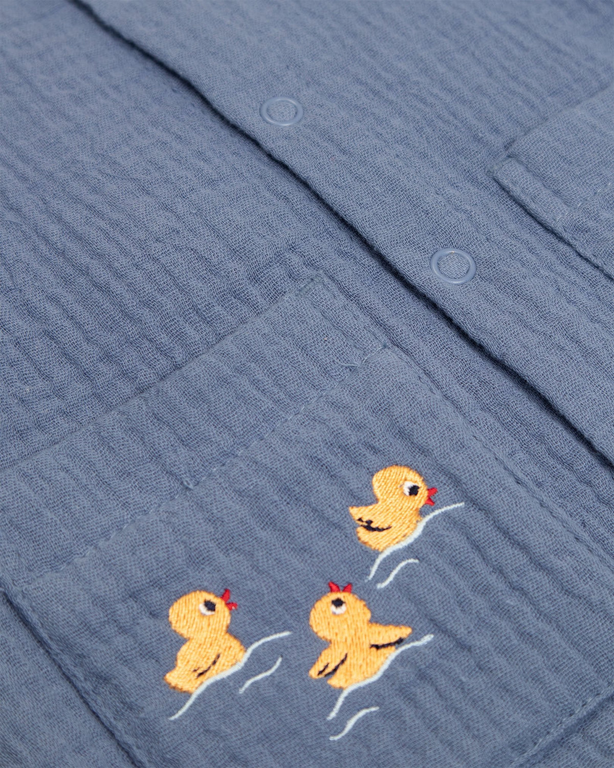 Quần Áo Cho Bé Quacky Crew Long Romper Muslin (3M-24M) | NINUNAPZ