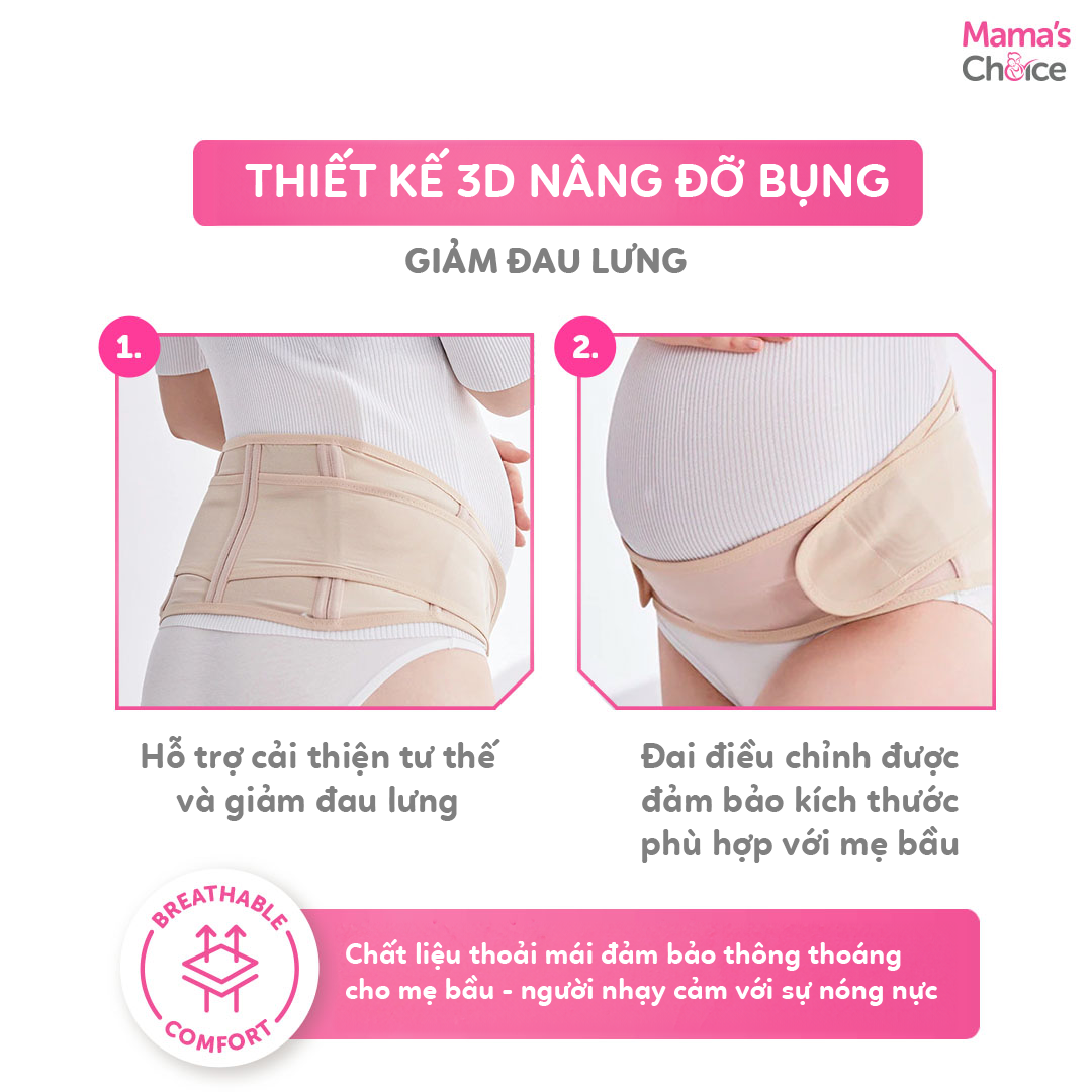 Mama's Choice Pregnancy Belly Support Belt, supports and protects the pregnant belly, good elasticity
