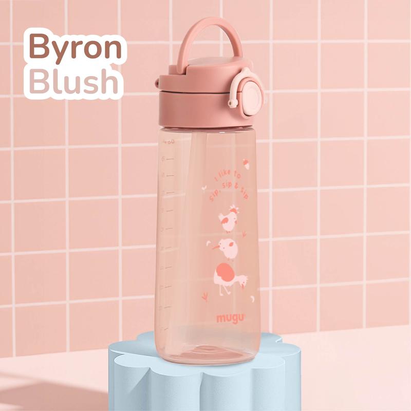 BÌNH NƯỚC TRITAN MUGU CAO CẤP CHO BÉ 470ML