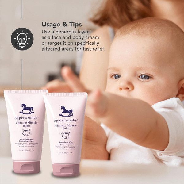 Kem Làm Dịu Da Khô & Giảm Kích Ứng Applecrumby Ultimate Miracle Balm 50ml